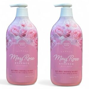 X 2 AmorePacific Happy Bath “May Rose Perfume” Body Wash 31.74 oz each Korean